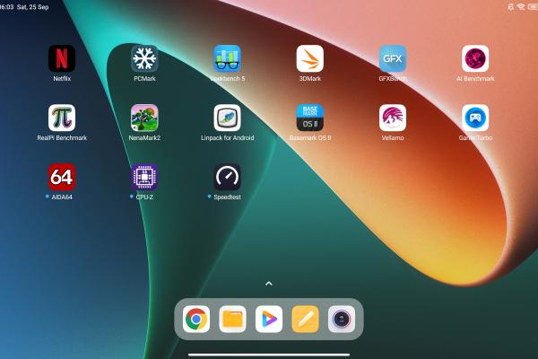 Galerie capturi de ecran Xiaomi Pad 5 (Screenshots intefață grafică)