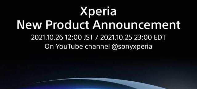 Sony va anunţa un telefon Xperia misterios pe 26 octombrie; Ce să fie?