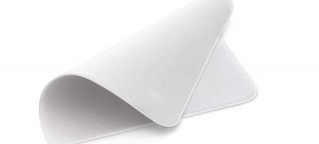 Apple a inventat o cârpă de şters ecrane, pe care a început să o vândă la o sumă umflată; Cât costă? 