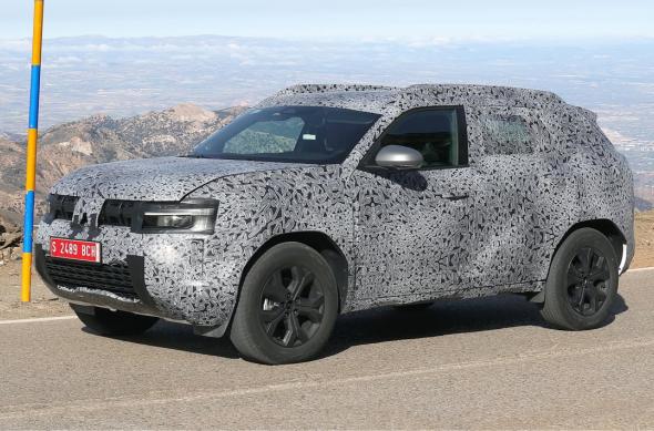 Dacia Duster 2024 - Leak foto: 2024 Dacia Duster spyshots-2.jpg
