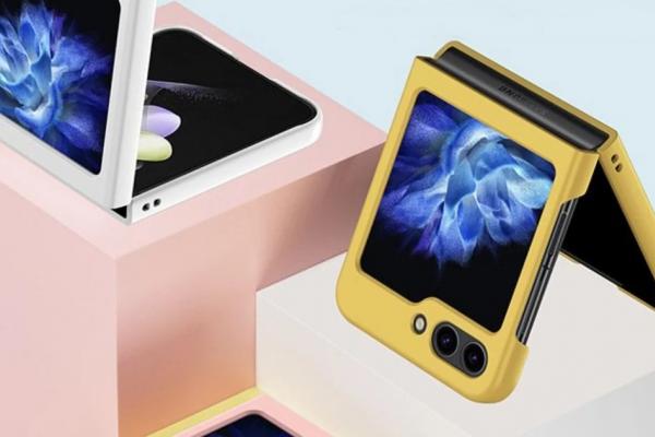 Samsung Galaxy Z Flip5 își face apariția în randări de huse colorate; Designul pliabilului cu clapetă e confirmat