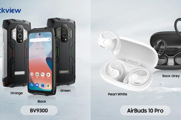Blackview lansează smartphone-ul robust BV9300 cu nivelă laser și lanternă, plus căștile open-ear AirBuds 10 Pro  