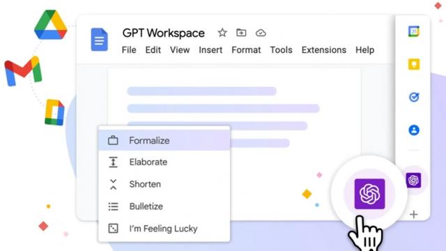 <b>ChatGPT este integrat în Google Docs, Gmail, Sheets cu acest add-on</b>ChatGPT a ajuns subiect nelipsit de discuţie în ultima vreme, în vreme ce ne întrebam cum va arăta versiunea de după GPT-4. Între timp ce Samsung le interzice angajaţilor să folosească ChatGPT, noi aflăm că poţi să integrezi soluţia 