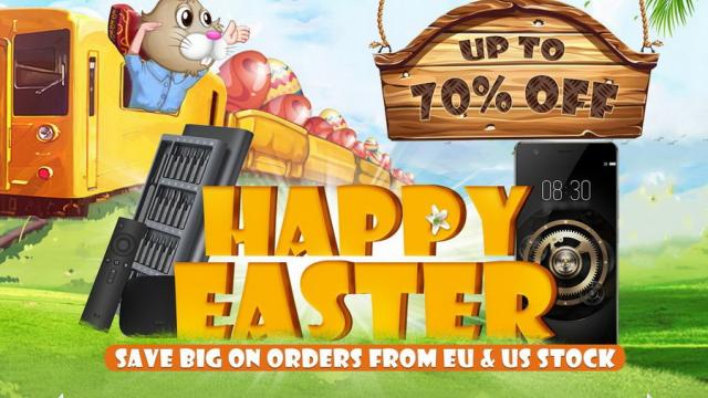 <b>Un retailer din China are reduceri de până la 70% de Paşte; Am găsit tastatură şi mouse de gaming, plus cameră de acţiune la preţ bun</b>Chiar dacă Paştele este o sărbătoare vestică, asta nu împiedica retailerii din China să ofere promoţii speciale cu această ocazie. Printre ei se numără şi GeekBuying, care are câteva oferte atractive, unele care aduc chiar reduceri de până la 70%.
