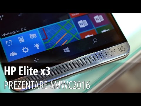 HP Elite x3 Hands-On în Limba Româna #MWC2016 - Mobilissimo.ro