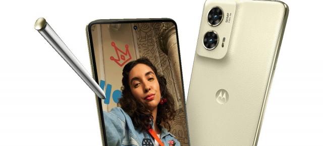 Moto G Stylus 5G (2024) sosește cu ecran 120Hz OLED, muchii plate și stylus mai capabil