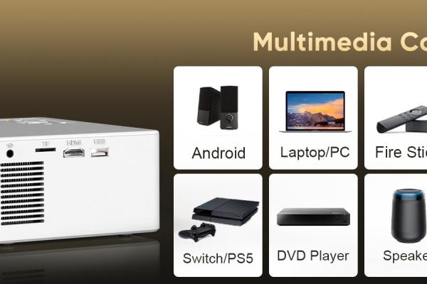 PURSHE Mini Projector