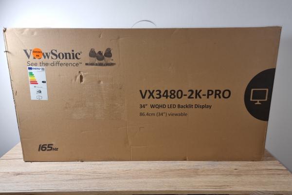 Unboxing ViewSonic VX3480-2K-Pro