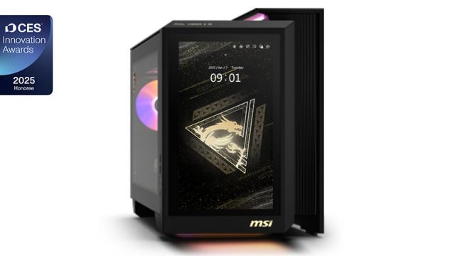 <b>CES 2025: MSI MEG VISION X AI 2 este desktop-ul de gaming de care ai nevoie, cu Intel Core Ultra, GeForce RTX 50 și ecran de 13 inch tactil </b>Printre multe laptop-uri de gaming prezentate la CES 2025 s-au strecurat și desktop-uri super dotate, iar un exemplu este MSI MEG Vision X AI 2nd echipat cu soluții grafice NVIDIA GeForce RTX 50, procesoare Intel Core Ultra (Series 2)