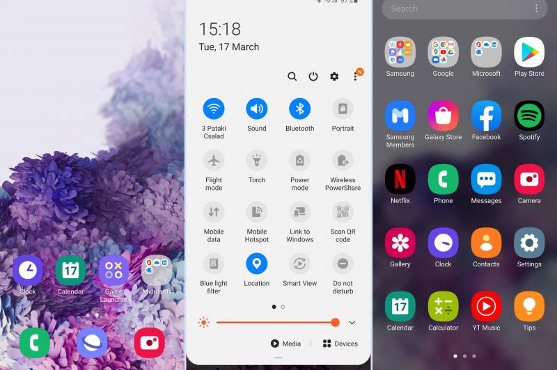 Interfață grafică Samsung Galaxy S20 (capturi de ecran): uis20.jpg