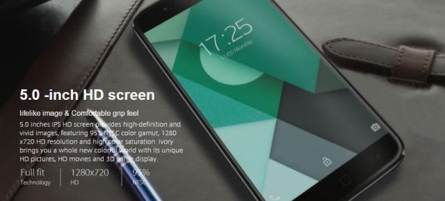 Elephone Ivory este acum oficial; vine cu display HD de 5 inch și costă 99 dolari