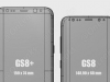 Samsung Galaxy S8 şi S8+ au dimensiunile comparate cu predecesorii si iPhone: modelul Plus este mai puţin lat decât iPhone 7 Plus, mai lung decât Note 7