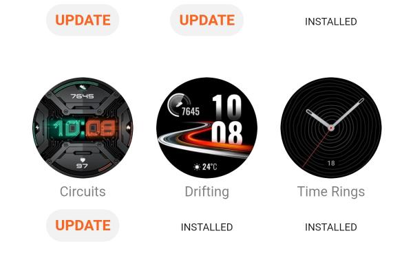 Ce poţi face cu Huawei Watch GT 2e de pe P40 Pro (screenshots)