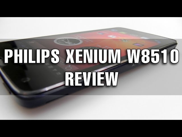 Philips Xenium W8510 Review în Limba Română