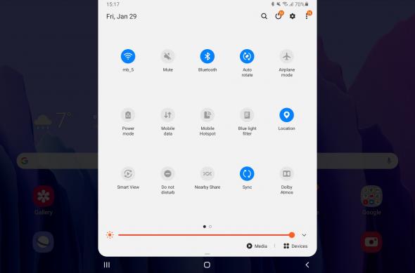 Galerie capturi de ecran Samsung Galaxy Tab A7 10.4 (2020) (Screenshots intefață grafică): Screenshot_20210129-151751_One UI Home.jpg