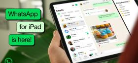 La 15 ani de la debutul WhatsApp avem o aplicație dedicată și pentru iPad! 