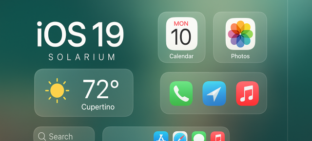 Apple WWDC 2025 va fi despre unificarea sistemelor de operare la nivel vizual, cu limbajul de design Solarium pentru iOS, iPadOS, macOS