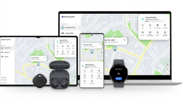 <b>Aplicația Samsung Find înlocuiește SmartThings Find și îți permite să îți localizezi rapid smartphone-ul, smartwatch-ul, căștile pierdute</b>Samsung pare că a făcut o schimbare importantă odată cu lansarea seriei Galaxy S24 și a interfeței One UI 6.1. Se pare că populara aplicație SmartThings Find a fost înlocuită de Samsung Find. De e atât de importantă aplicația? Ei bine, prin intermediul