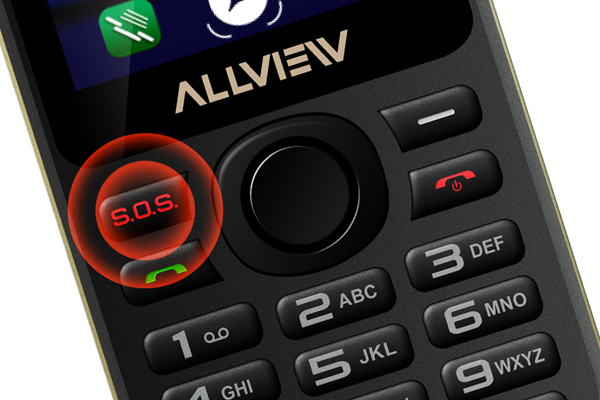 Allview M9 Connect este un feature-phone echipat cu buton SOS pentru urgențe; costă doar 249 lei