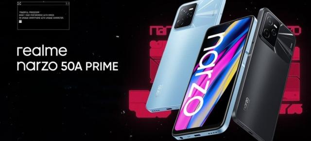 realme Narzo 50A Prime este un telefon cu cameră de 50 de megapixeli şi baterie de 5000 mAh
