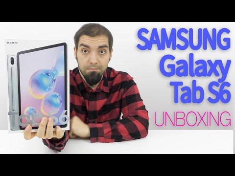 Samsung Galaxy Tab S6 Video Unboxing în Română