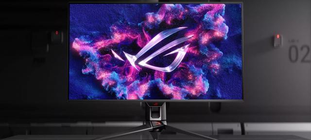 ASUS anunță ROG Swift OLED PG32UCDM - primul monitor de gaming OLED 4K de 32 inch din lume + variante de 34 și 49 inch pentru acesta