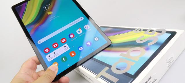 Samsung Galaxy Tab S5e Unboxing: cea mai subţire tabletă din lume e aici, cu 4G, GPS şi One UI (Video)