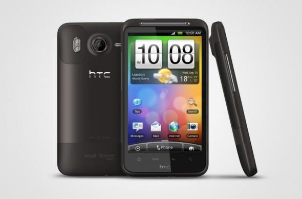 HTC Desire HD debuteaza in Romania, cu noua interfata HTC Sense: desire_hd_dark_brown_front_back_left.jpg