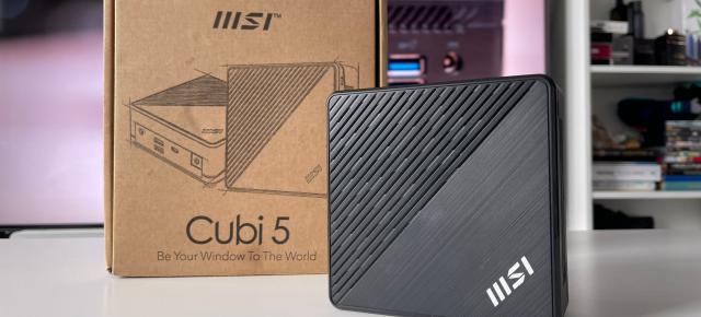 MSI Cubi 5 Review: Mini PC-ul pe care îl iei în ghiozdan, ideal pentru task-uri office și multimedia