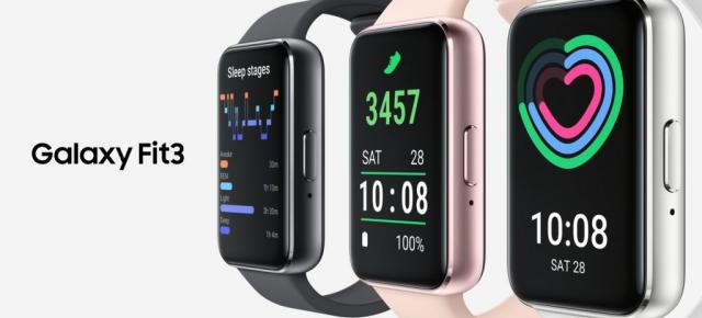 Samsung anunță brățara fitness Galaxy Fit3, cu ecran de 1.6 inch AMOLED și aproape 2 săptămâni autonomie