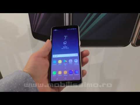 Samsung Galaxy A8 (2018) video prezentare de la lansarea telefonului din România
