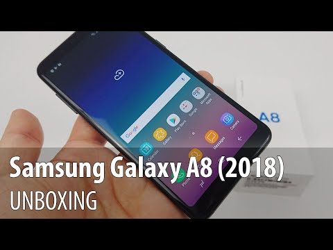 Samsung Galaxy A8 (2018) Video Unboxing în Limba Română