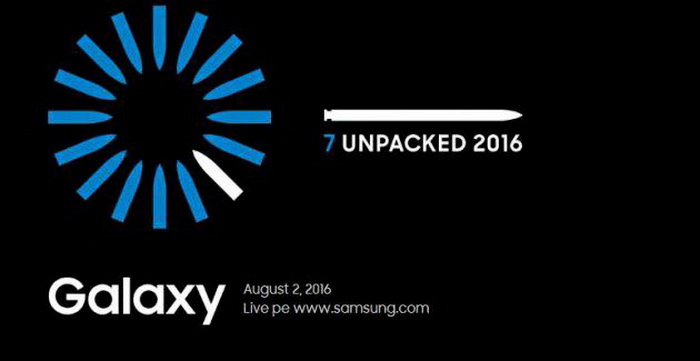 Samsung Galaxy Note 7 Live Blogging: Unpacked Samsung 2016 ediţia de vară (New York)