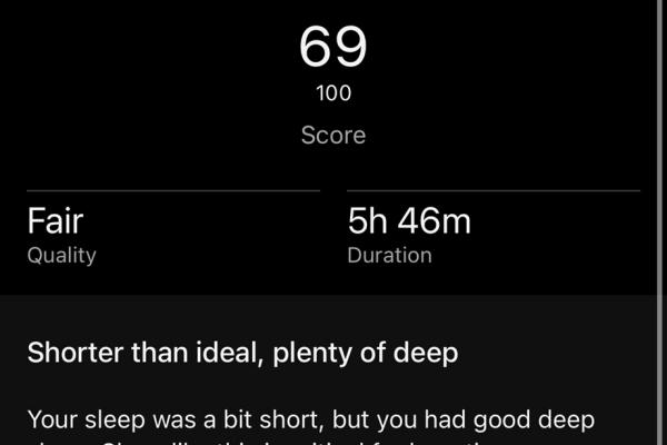 Garmin Index Sleep Monitor - Aplicația Connect (Monitorizare somn)