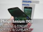 Philips Xenium I908 Unboxing & Concurs: telefon dual SIM cu baterie generoasă pentru un device cu ecran 5 inch, scos din cutie şi gata de teste (Video)