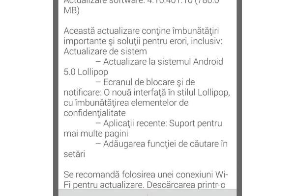 HTC One M8 primește actualizarea la Android 5.0 Lollipop În România