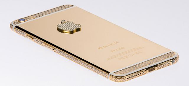 Brikk anunță lansarea unor ediții de lux pentru iPhone 6 și iPhone 6 Plus; acestea aduc diamante și aur de 24K