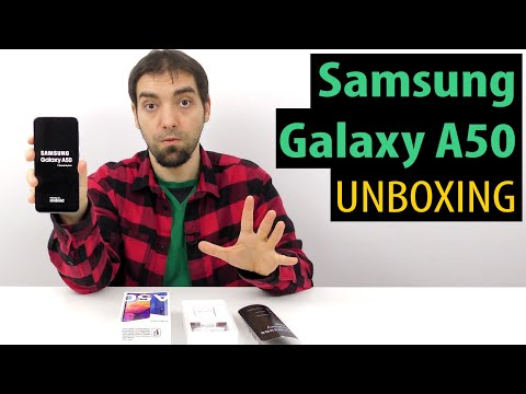 Samsung Galaxy A50 Video Unboxing în Limba Română