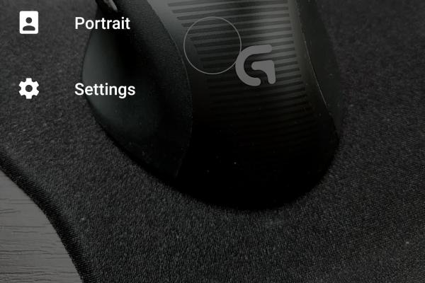 Interfață grafică cameră Google Pixel 2 XL