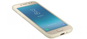 Samsung Galaxy J2 (2018) este menționat chiar pe site-ul oficial; apar randări și huse ale sale
