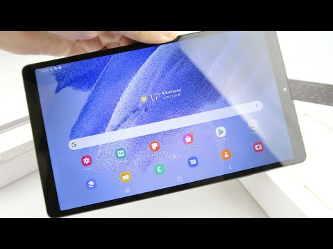 Samsung Galaxy Tab A7 Lite WiFi Video Unboxing în Limba Română