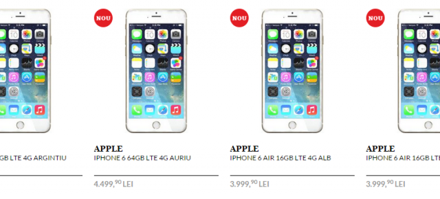 QuickMobile.ro listează noul iPhone 6 În ofertă; prețuri Începând de la 3.999 lei