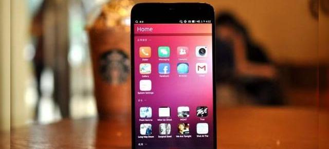 Prima imagine software a lui Ubuntu Touch este acum finalizată