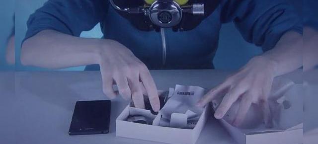 Cel mai original unboxing realizat vreodată are loc sub apă și Îl implică pe Sony Xperia Z3 (Video)