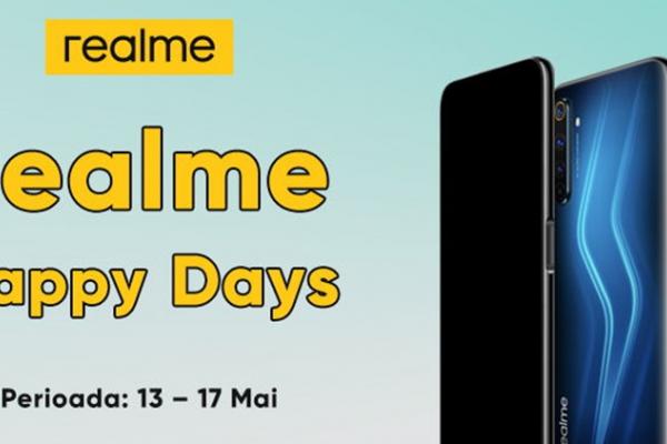 Realme anunţă ofertele Happy Days, cu preţuri bune la o gamă variată de telefoane