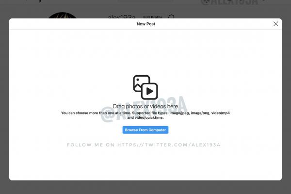Instagram Desktop - Leak