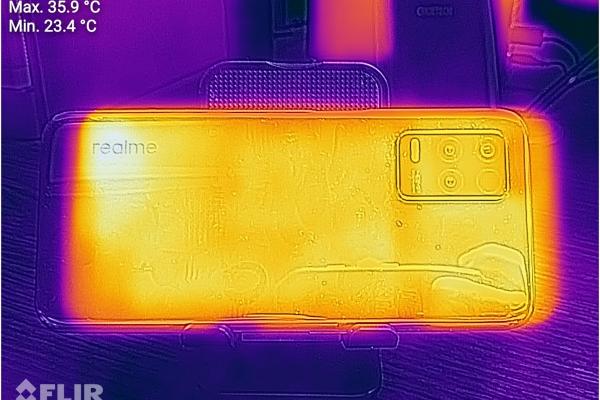Test termic Realme 8 5G