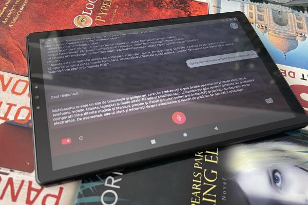 Allview Viva C1004 Review: Tableta cu asistent vocal în limba română AVI integrează acum ChatGPT și o poți câștiga chiar tu la giveaway! 