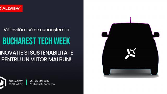 <b>Visual Fan (Allview) participă la Bucharest Tech Week în perioada 26 - 28 mai unde va prezenta un nou automobil electric din segmentul Allview Auto</b>Finalul de lună mai 2023 vine cu evenimente importante pe plan local, unul dintre acestea fiind și Bucharest Tech Week, organizat în perioada 26 - 28 mai. La fața locului va fi prezent și brandul Visual Fan care va aduce în cadrul pavilionului P1