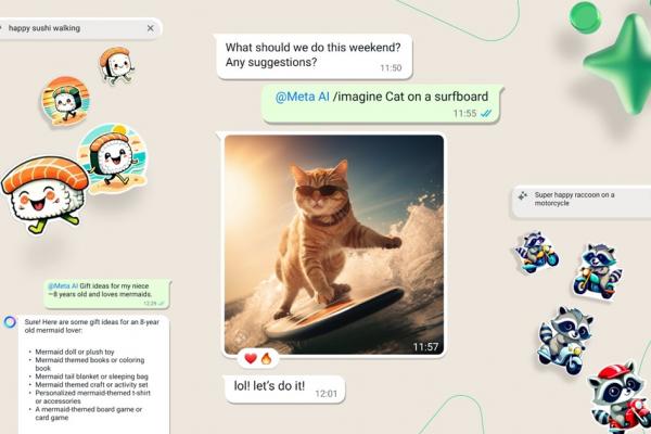 WhatsApp primește unelte de editare foto și AI în bara de căutare